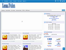 Tablet Screenshot of leon-pulsa.com